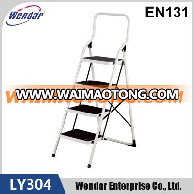 4-Steel Step Ladder, with hand rail