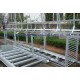 Galvanized steel ladder