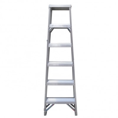 2020 New model aluminium affordable 13 steps ladder with aluminium platform