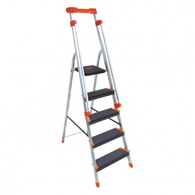 High quality 3-7 steps modern ladder high step stool ladder aluminium step lineman ladder