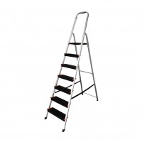 High quality 3-8 steps aluminum household ladder/house hold ladder