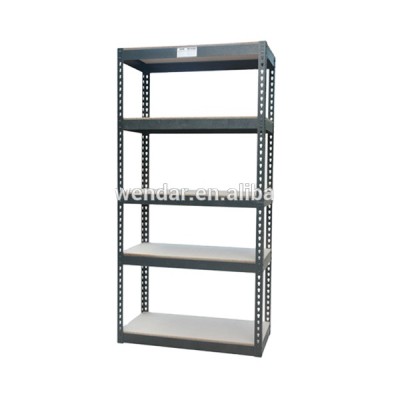 5-tier boltless garage warehouse rack ,adjustable display steel storage shelf