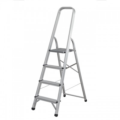 comfortable 80mm deep serrated treads aluminium ladders for sale